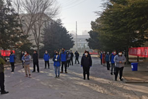 文登天恋电线有限公司打响“战疫”双响炮